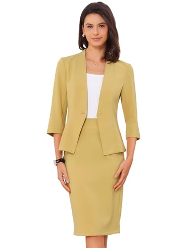 Tenue de travail Allegra K pour rompre la monotonie des costumes noirs