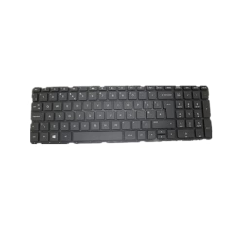 Teclado de laptop para HP Compaq CQ 2230s repuesto negro con distribucion UK English