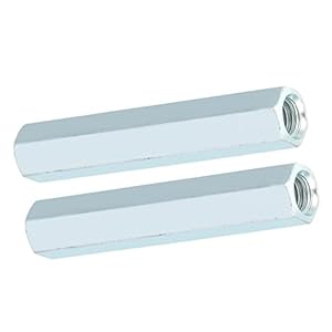 VOBOR M8 Lange Sechskantmutter Stangenverbinder 2 Stk.