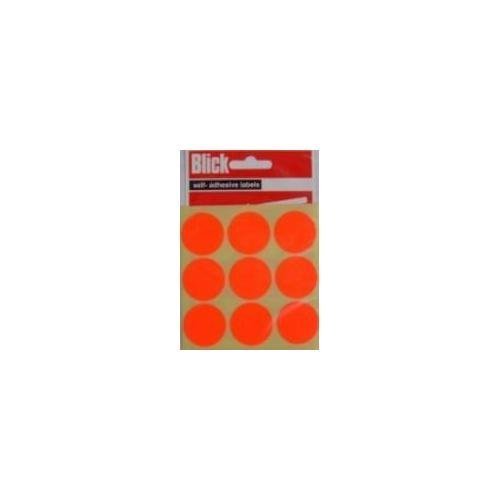 Blick RS00515 29mm Fluo Label Bag - Red