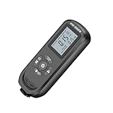 Yardwe Schichtdickenmessgerät für Auto Lackiertiefenmesser Tragbar Praktisch mit Abs Material und Elektronik 1 Satz Inklusive 2 X 1,5v Aaa Batterien Geeignet für Karosserie