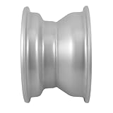 Hemobllo Jante de Roue à 3 Trous pour Quad 50 125cc, Moyeu en Acier 16x8 7 Pouces, Pièce de Remplacement Solide pour Vtt et Karting, Compatible Véhicule Tout 