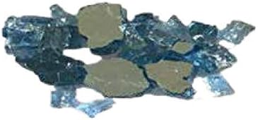 Dagan RG-Steel Blue Reflective Fire Glass - Steel Blue