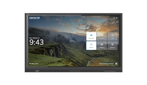 Image of AVOCOR E Series Interactive Display, 86 Inch, 4K LED