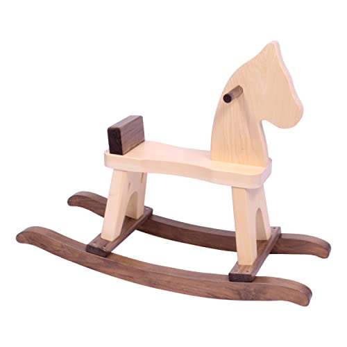 AmishToyBox Walnut Rocking Horse