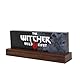 Neamedia The Character Company The Witcher III: Wild Hunt Logo Licht, Offizielle Lizenz, LED-Ambiente-Lampe für Wohnzimmer oder Büro, Kompatibel mit Handy, XBox, PS5 und PC, Geschenkidee