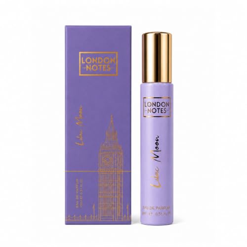 Image of LONDON NOTES Lilac Moon Perfume for Men & Women | Unisex Long Lasting Fragrance | Fresh, Fruity & Sweet Scent | 15ml