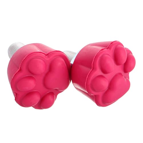GALPADA Roller Skates Toe Stops 2 Pcs Rubber Toe Stops Plugs for Quad Skates Brakes Easy Installation Performance