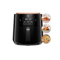 Electrolux Friggitrice Ad Aria EAF5B, Capacit&agrave; 5L, Rivestimento Antiaderente, 1500W, 8 Programmi...