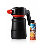 電動フォームガン 洗車セット - 150ml泡沫液付き、コードレス泡噴霧器、2L大容量、Type-C充電、車両洗浄に最適、家庭用・業務用に便利