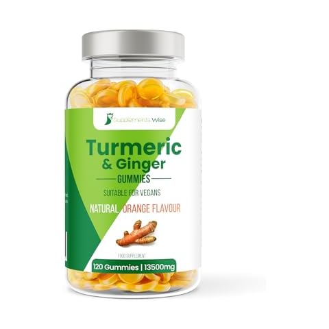 High Strength Turmeric Gummies with Ginger Cover