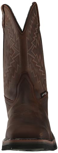 Wolverine Men's Rancher Arrow Waterproof Steel Toe Wellington Construction Boot2
