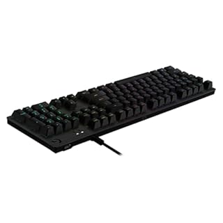 Logitech G G512 Tastiera Gaming Meccanica, RGB LIGHTSYNC, Tasti Retroilluminati, GX Brown Tactile Switch, Telaio in alluminio spazzolato, Tasti Personalizzabili, USB, QWERTY Layout Italiano - Nero