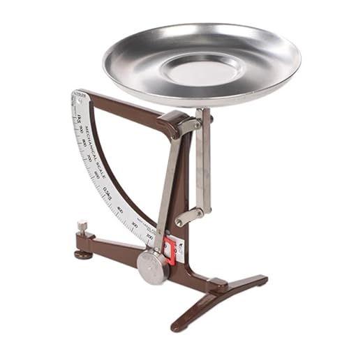 Báscula de cocina mecánica para alimentos y laboratorios con bandeja de aluminio ligera