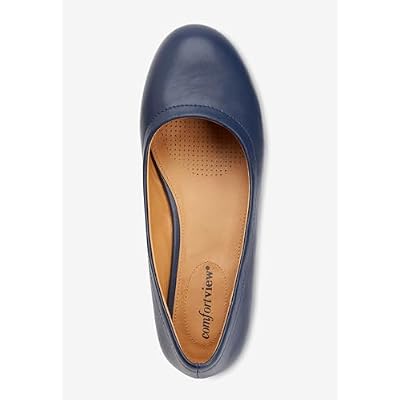 Comfortview Women's Wide Width The Jaiden Flat