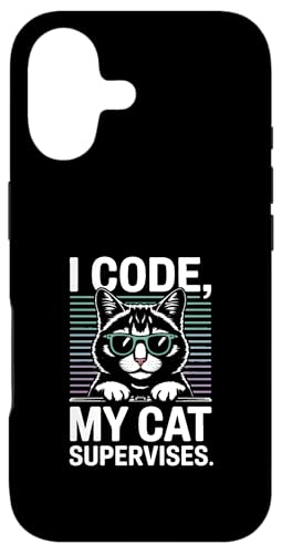 I Code My Cat �ďC �X�}�z�P�[�X iPhone 17 �p