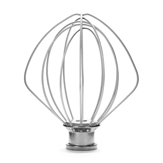 KitchenAid K45WW Accesorio monta claras para el robot de cocina 5KSM90/150, 150 W, 4.3 litros, Acero Inoxidable