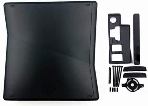 Top Upper & Bottom Cover Housing Shell Case Cover with Kits for Xbox 360 Slim Console Replacement