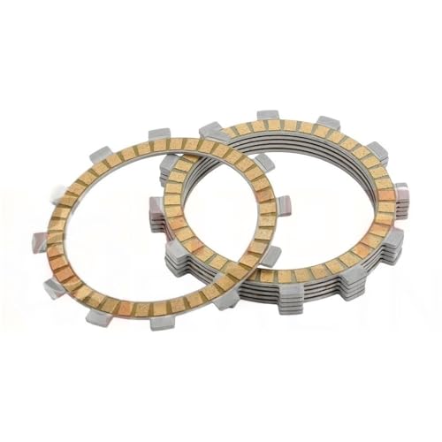 Plaque de disque friction d'embrayage moto HY 21441HJ8201 de rechange GT250 6 pièces