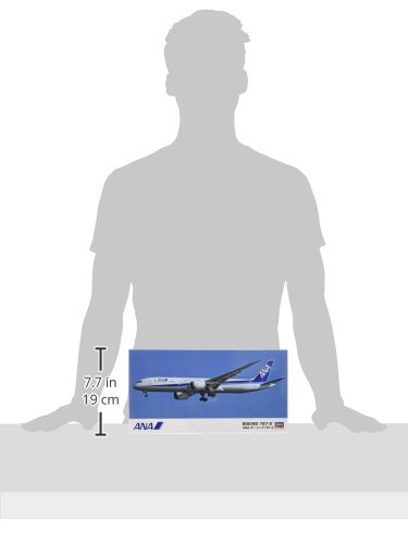 Amazon.com: Hasegawa 1:200 ANA B787-9 Airliner Model Kit, Blue