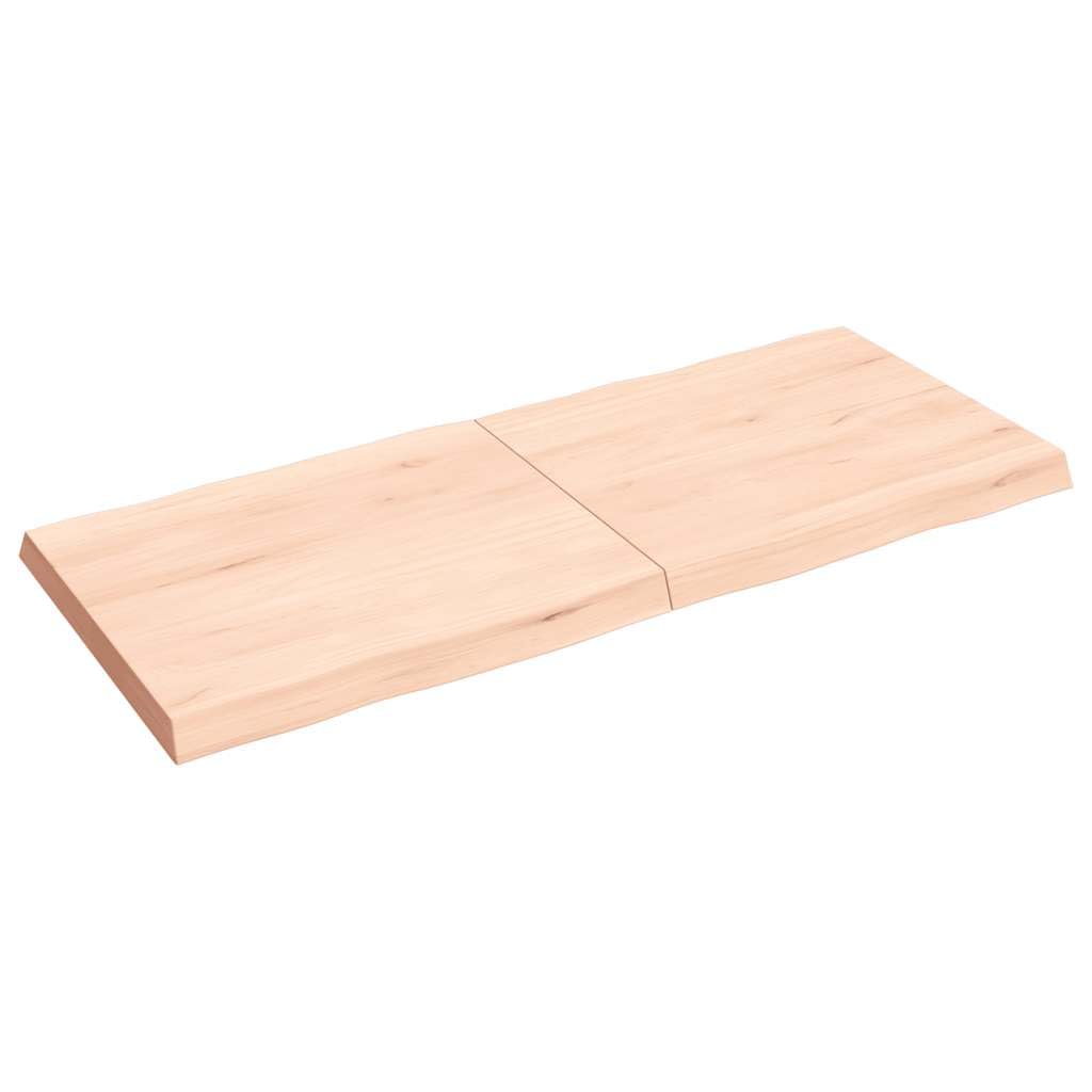 Planche en chêne massif brut au veinage noble pour mobilier haut de gamme