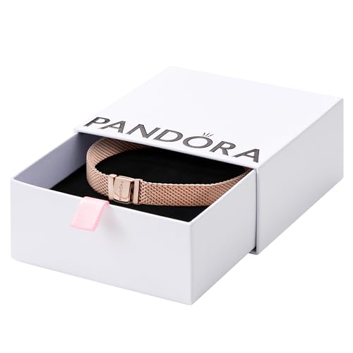 PANDORA Reflexions Mesh Bracelet - Charm Bracelet for Women - Compatible with Reflexions Charms - Gift for Her - With Gift Box
