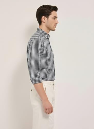 Image of Mens Casual N Formal Single Pocket Check Shirt