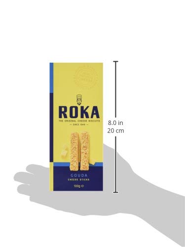 Roka Gouda Cheese Sticks, biscuits made of 30% real gouda cheese 100g - Image 2