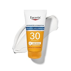 Eucerin Sun Advanced Hydration SPF 30 Sunscreen Lotion, 5 Fl Oz Tube