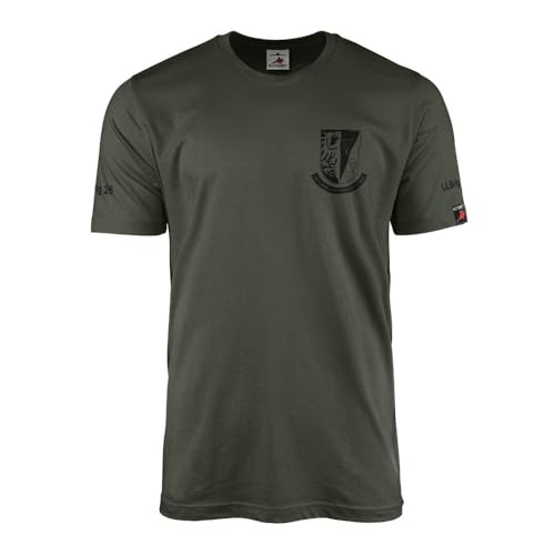 T-shirt Luftlandebrigarde LLBrig 26 LL-LTS vêtement transport aérodynamique #46239