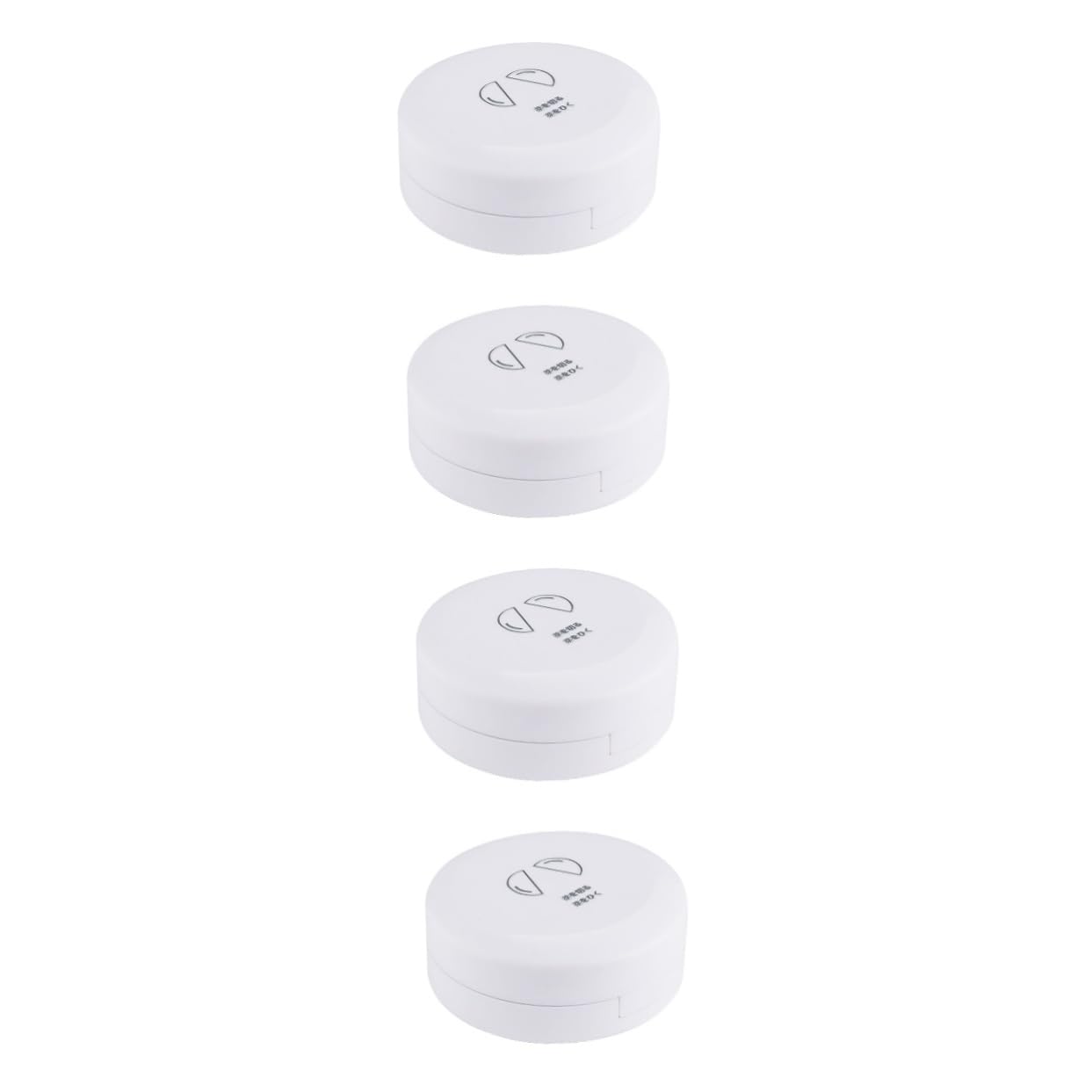 GLEAVI 4 Stück Doppellagige Pillendose Für Pillen-organizer Niedliche Organizer-hülle Für Medikamente Tages-organizer Tragbarer Pillen-organizer Monats-pillen-medikamenten-organizer