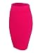 HRYfashion Womens Stylish Convertible Knee Length Pencil Skirt