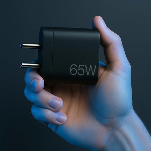 Image of Addtam 65W Original USB-C PD Fast Charging Adapter, Multi-Port Wall Charger for Laptop, MacBook, Chromebook, Tablet, Samsung, Google, Nothing, Motorola, OnePlus, and Android Smartphones, Black