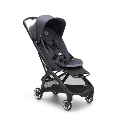 Image of Bugaboo Butterfly (Stormy Blue), Butterfly Transport Bag, Butterfly Bumper Bar, Bugaboo Stroller Cup Holder