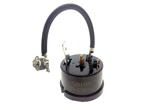 YXQ 6Pcs Round Compressor Overload Thermal Protector Relay Starter for 1/6 HP 220V 125W Refrigerator