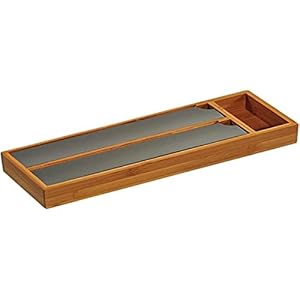 KESPER 58040 Folienspender aus zertifiziertem Bambus/Folienabroller