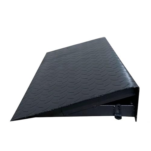 Rampa para bordillo de entrada resistente Heavy Duty 31" antideslizante para camiones, autos y sillas de ruedas (Negro, 14x2x80 cm / 5.5x0.78x31 in) miniatura 1
