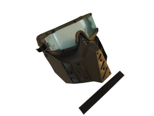 Masque et lunettes Clear type large protection visage SWG-4