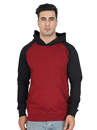 Image of Veirdo Men's Regular Fit Cotton Sweatshirt Hoodie - Multicolor