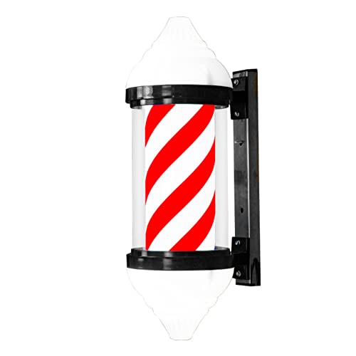 Hop Light Beauty Peluquería LED Giratorio Letrero Lámpara de Pared Exterior Ahorro de energía Caja de luz Impermeable, 2