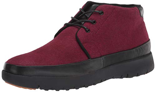 STACY ADAMS mens Hartley Mid-sneaker Chukka Boot, Burgundy, 9.5 US