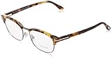Protective case included Tom Ford FT5458 Monturas de Gafas, Marrón (Avana/Altro), 53.0 para Hombre