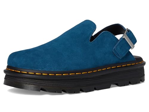 Image of Dr. Martens Unisex Zeb Zag Mule Neptune Blue UK 12 (US Mens 13, Womens 14) Medium