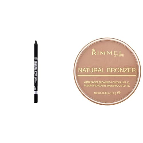 Scandaleyes 001 Black Eyeliner & Natural Bronzer Bundle miniatura 1