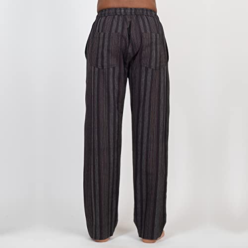 Unisex Stripe Comfy Weekend Lounge Pant with Elastic Waist4