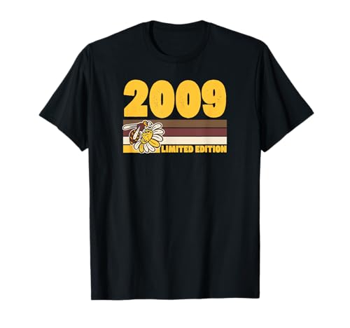 Beekeepers Born On 2009 Limited Edition Bee Birthday Year T-Shirt