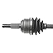 Detroit Axle - Front Right CV Axle for Chrysler PT Cruiser Plymouth Dodge Neon, Passenger Side CV Axle Shaft Assembly Replacement