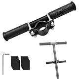 E Scooter Lenker, Handtragegriff für e Scooter, Griff für Elektroroller Kinder, Höhenverstellbarer Haltegriff für Roller und Scooter (Schwarz)