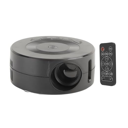 Mini Projetor LED Com TFT LCD, Capacidade de Espelhamento de Tela de Smartphone, Ideal para Home Theater