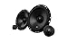 JBL Stage1 601C 2-Wege KFZ Soundsystem von Harman Kardon - 200 Watt Komponenten Auto Lautsprecher Boxen Set mit 16 - 17 cm Einbau Autolautsprecher und Hochtöner, Black